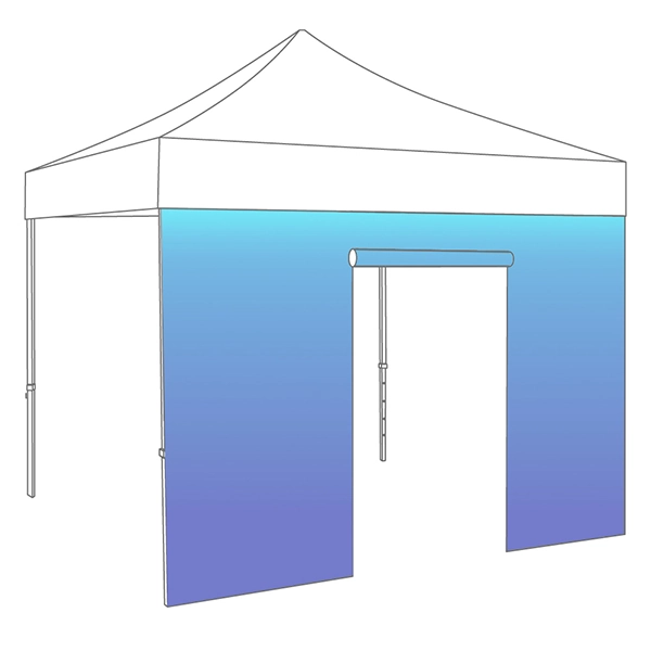 Barnum personnalisable : mur avec porte imprimable