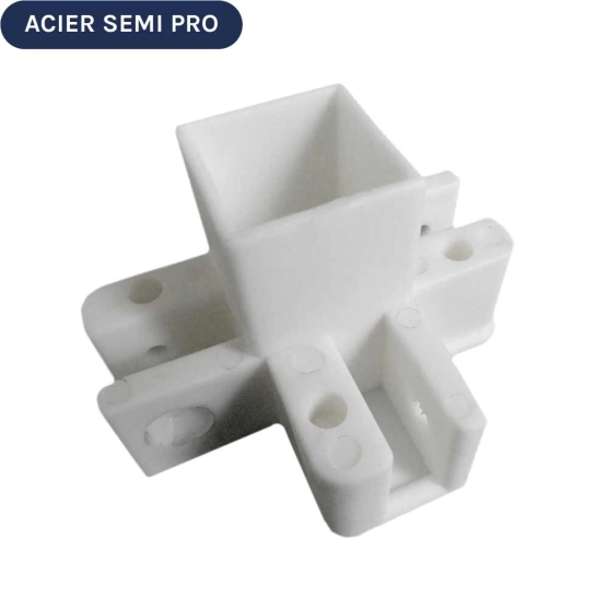 Pièce plastique N° 9 Pièce plastique pour haut de pied central de barnum Acier Semi-Pro