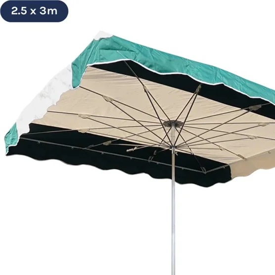 Parasol forain 250mx300m vert