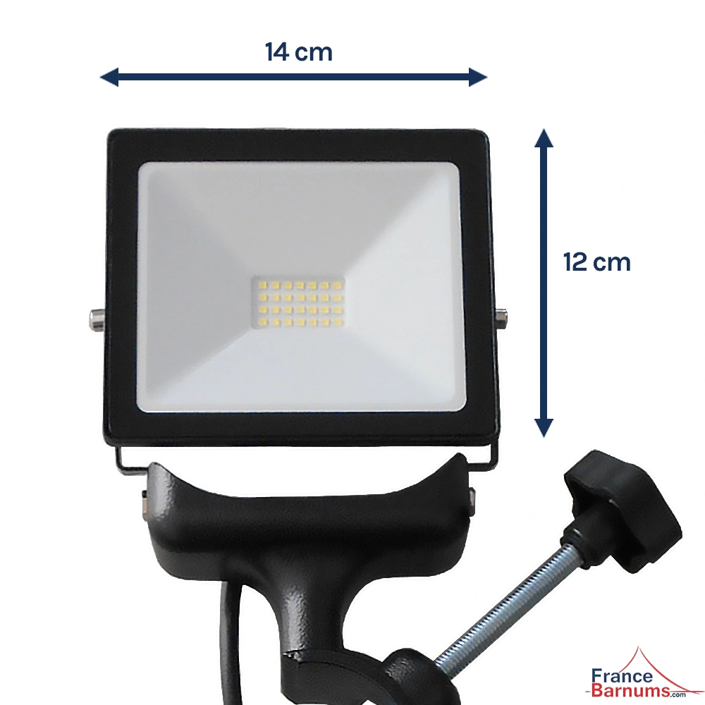 Dimension de chaque lampe LED du luminaire lampe LED 450W 3 spots