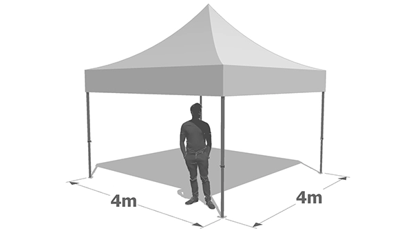 Barnum 4x4m