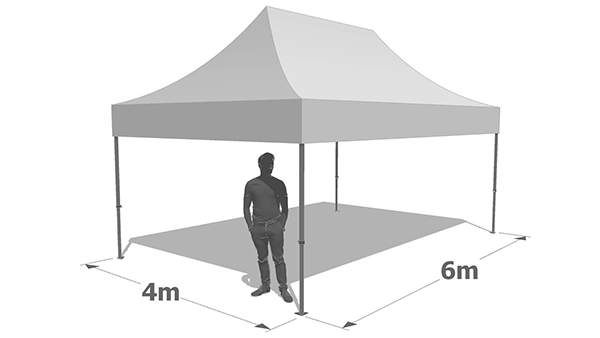 Barnum 4x6m