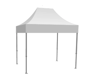 Structure et toit de barnum pliant ALU PRO 55 ECO 2x3m