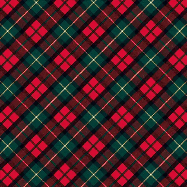 détail de l'imprimé tartan