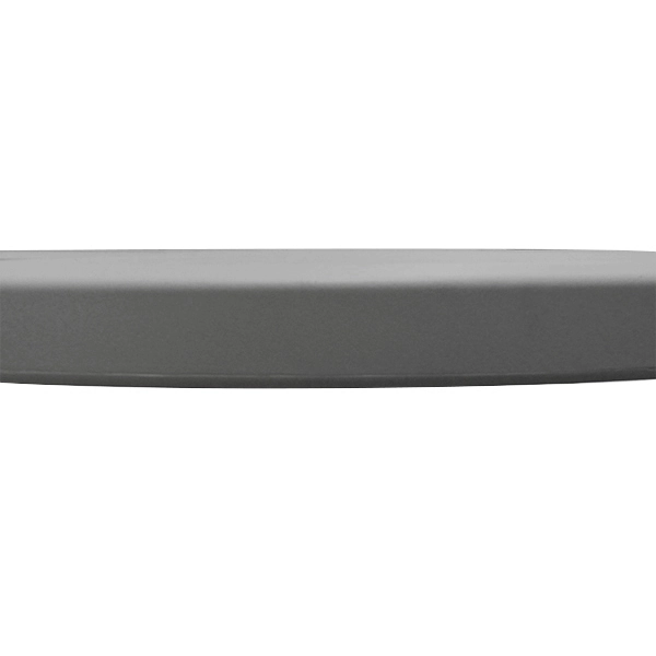 plateau de table rectangulaire pliante de 43mm d'épaisseur de couleur blanche ou gris à choisir