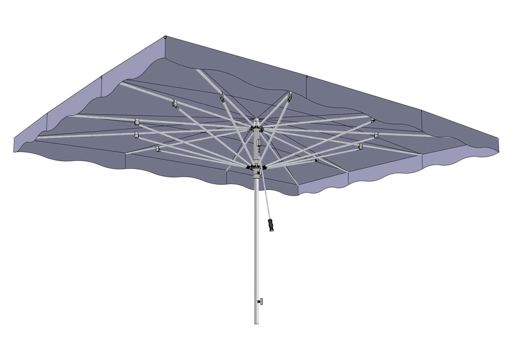 Schéma Parasol de marché de qualité supérieure