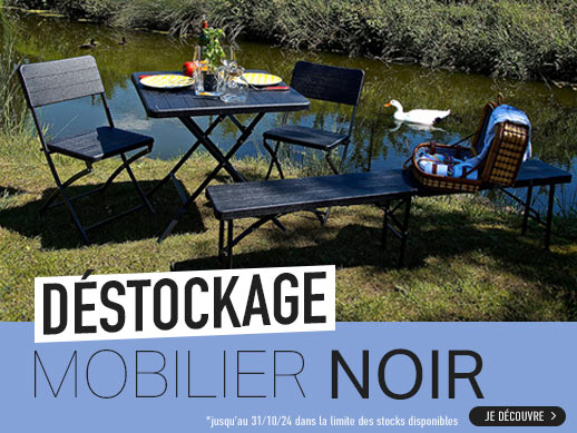 Déstockage mobilier noir